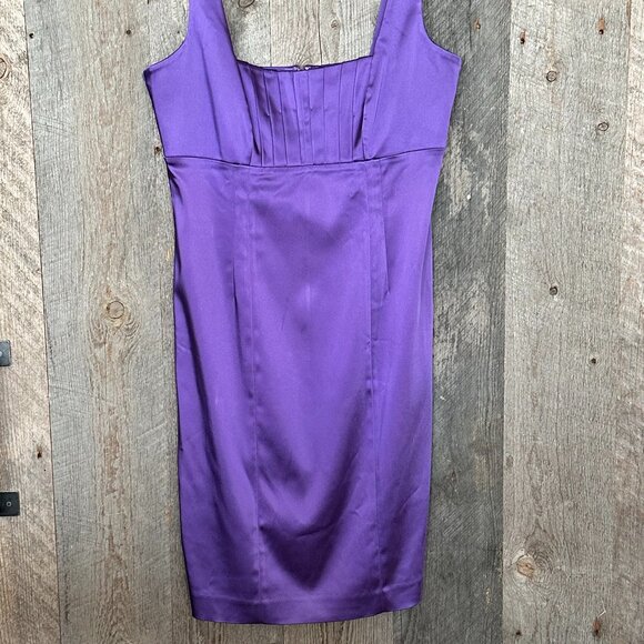 Calvin Klein Purple Cocktail Dress - Picture 5 of 11